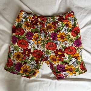 Floral Print Shorts